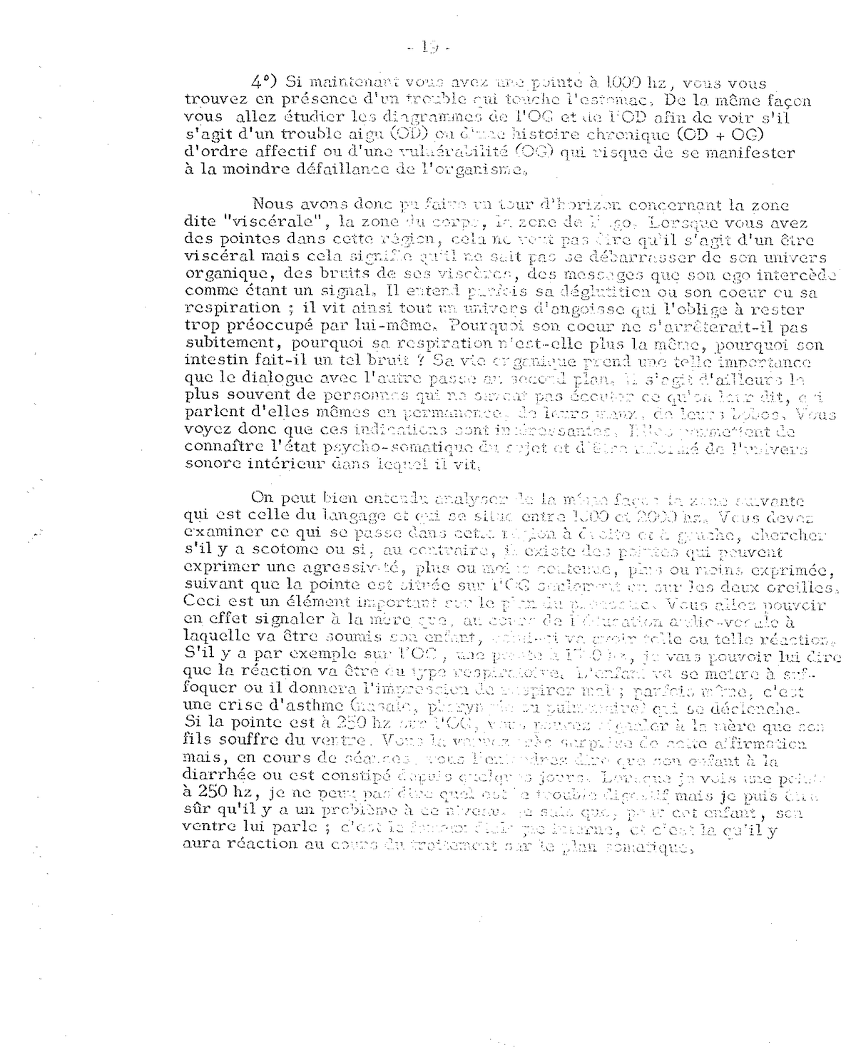 Sélectivité fermée des deux côtés